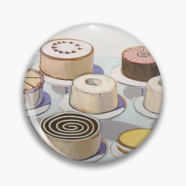 Item preview, Cakes - 1963 By Wayne Thiebaud designed and sold by Lipola.