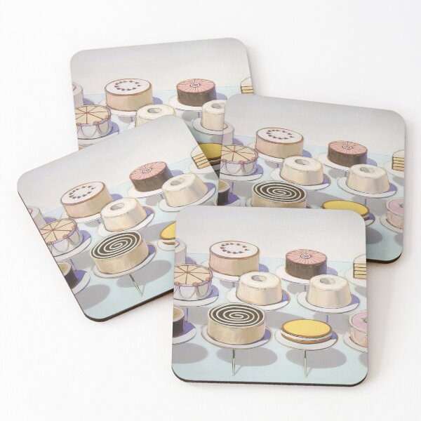 Item preview, Cakes - 1963 By Wayne Thiebaud designed and sold by Lipola.