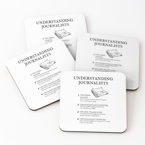 Item preview, The Journalist Life – Funny News Industry Humor designed and sold by PsyFlow35.