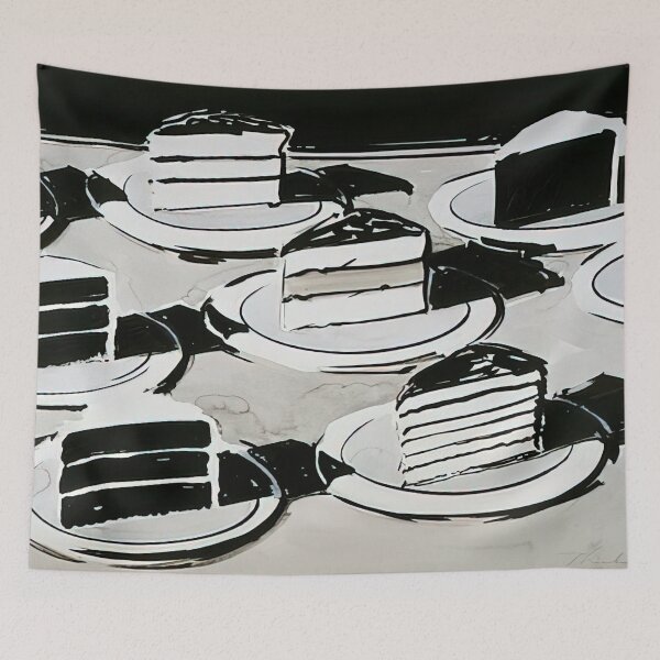 Item preview, Cake Slices - 1963 By Wayne Thiebaud designed and sold by Lipola.