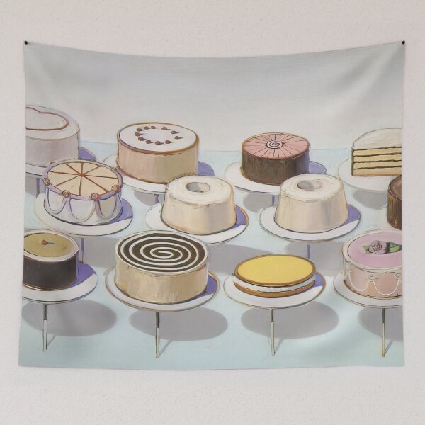Item preview, Cakes - 1963 By Wayne Thiebaud designed and sold by Lipola.