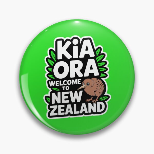 Item preview, Kia Ora – Welcome to New Zealand | Kiwi Bird Design designed and sold by Timeless Design.
