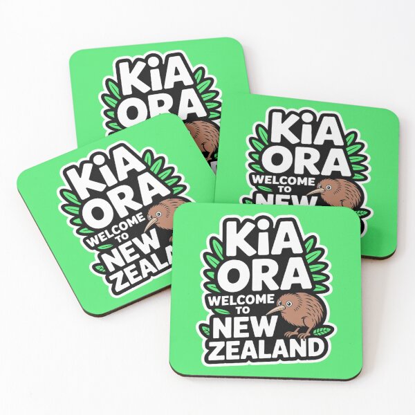 Item preview, Kia Ora – Welcome to New Zealand | Kiwi Bird Design designed and sold by Timeless Design.