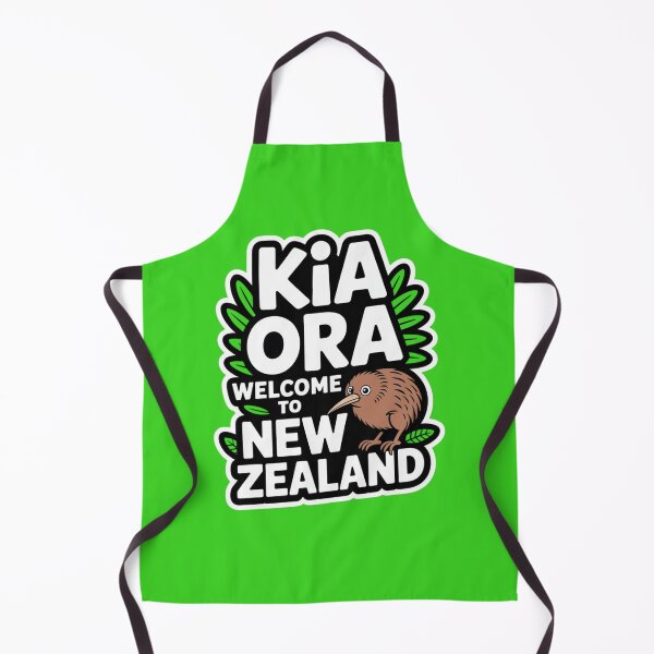 Item preview, Kia Ora – Welcome to New Zealand | Kiwi Bird Design designed and sold by Timeless Design.