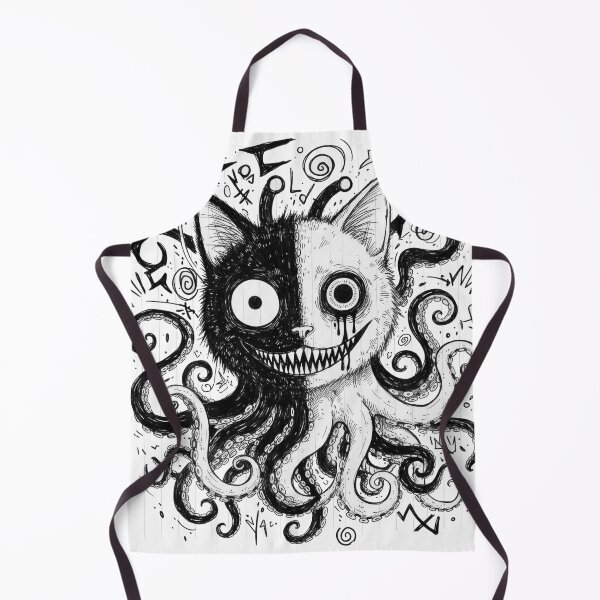 Item preview, creepy alien cat designed and sold by Saint Arts Studio.