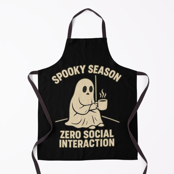 Item preview, Spooky Season – Zero Social Interaction designed and sold by Prints-by-Olaf.