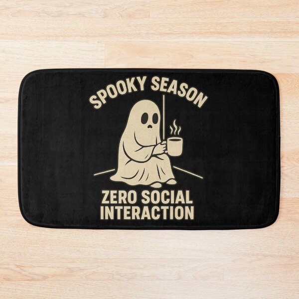 Item preview, Spooky Season – Zero Social Interaction designed and sold by Prints-by-Olaf.