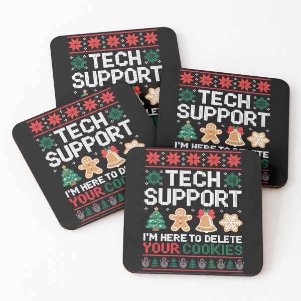 Item preview, Christmas Tech Support Here To Delete Cookies Xmas designed and sold by Formatage.