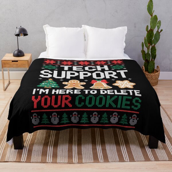 Item preview, Christmas Tech Support Here To Delete Cookies Xmas designed and sold by Formatage.