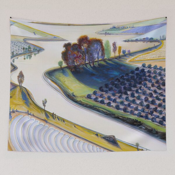 Item preview, Flatland River - 1997 By Wayne Thiebaud designed and sold by Lipola.