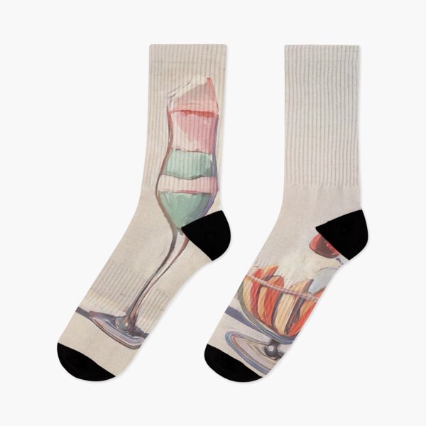 Item preview, Four Sundaes - Pop Art By Wayne Thiebaud designed and sold by Lipola.