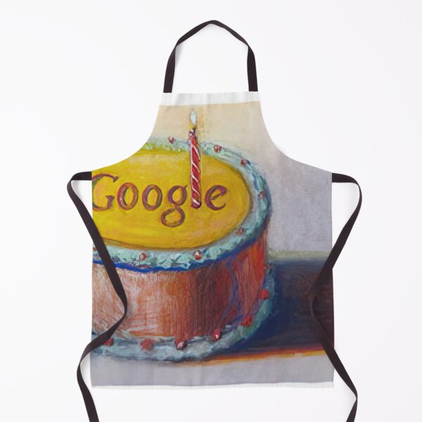Item preview, Google - 12th Birthday Cake (doodle) - 2010 By Wayne Thiebaud designed and sold by Lipola.