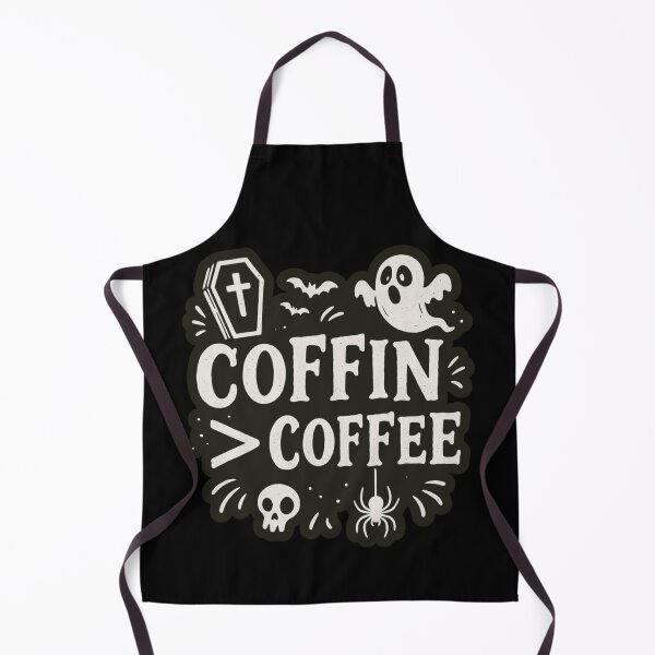 Item preview, Coffin > Coffee – Spooky Halloween designed and sold by Prints-by-Olaf.