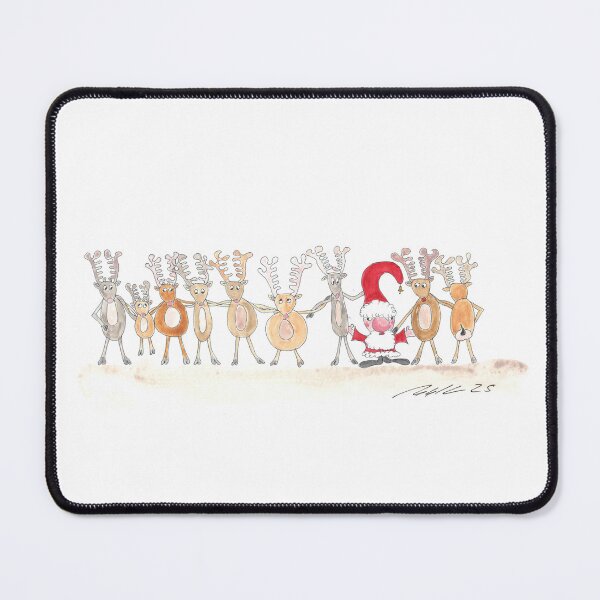 Item preview, Reindeer Chorus Line, Rentier Chorus Line,  designed and sold by Anke‘s Bazaar.