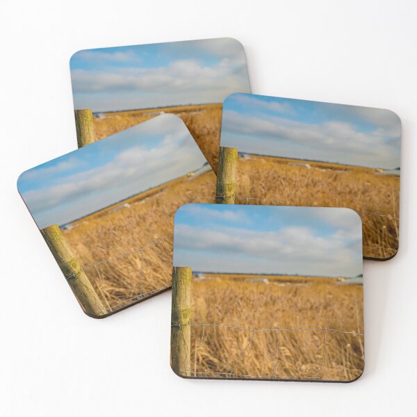 Item preview, Wooden post in the golden reeds designed and sold by yackers1.