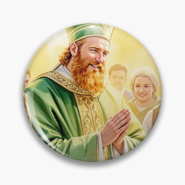 Item preview, Saint Patrick evangelizing the Irish designed and sold by jefboutique6150.