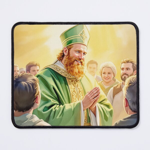 Item preview, Saint Patrick evangelizing the Irish designed and sold by jefboutique6150.