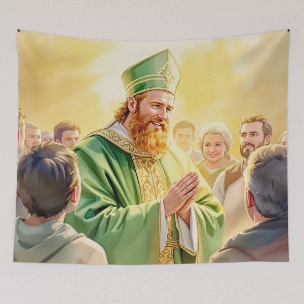 Artikelvorschau, Der heilige Patrick missioniert die Iren entworfen und verkauft von jefboutique6150.