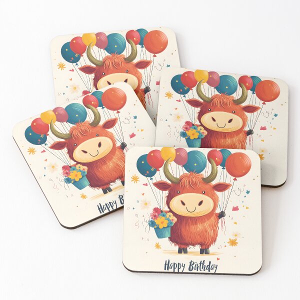 Item preview, Cute Ox Celebrate Birthday designed and sold by Anicue.