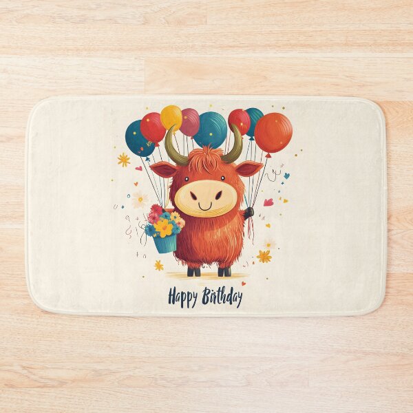 Item preview, Cute Ox Celebrate Birthday designed and sold by Anicue.