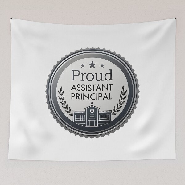 Item preview, Proud Assistant Principal Badge | School Emblem Design for Educators designed and sold by VividOrganica.