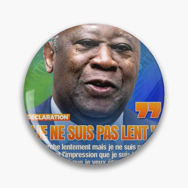 Item preview, GBAGBO Laurent T-Shirt designed and sold by Artistemagic.
