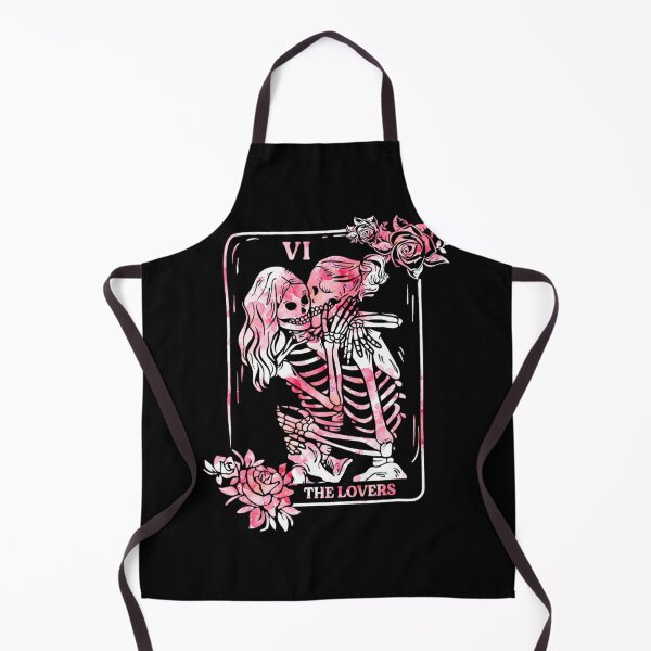 Item preview, The Lovers Tarot Card Goth ing Lesbian Skeletons designed and sold by lacherzeunerv.