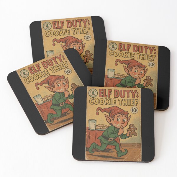 Item preview, Christmas Elf - Elf duty cookie thief designed and sold by bapupa.