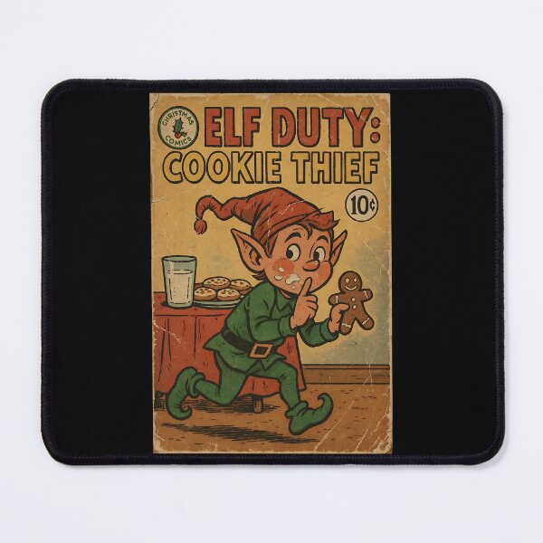Item preview, Christmas Elf - Elf duty cookie thief designed and sold by bapupa.