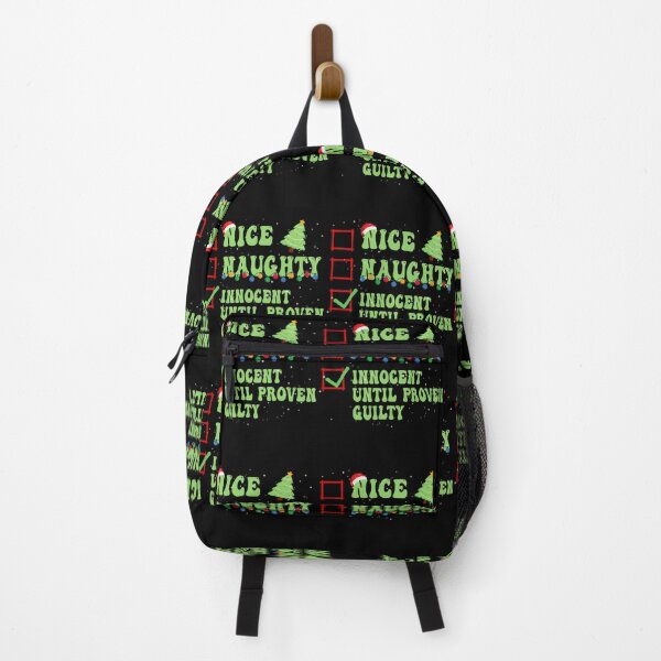 Item preview, Nice Naughty Innocent Until Proven Guilty Christmas List 1 designed and sold by jerlanduenhan.