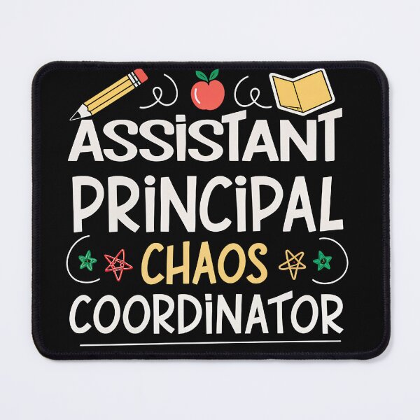 Item preview, Assistant Principal Chaos Coordinator | Funny School Slogan Design designed and sold by VividOrganica.