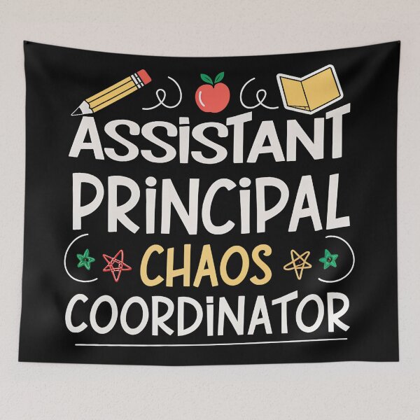 Item preview, Assistant Principal Chaos Coordinator | Funny School Slogan Design designed and sold by VividOrganica.