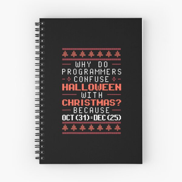 Item preview, Why Do Programmers Confuse Halloween With Christmas 		 designed and sold by lemuaorphy9.