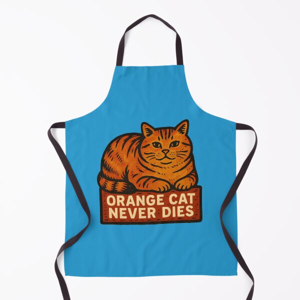 Item preview, Orange cat never dies designed and sold by Chemonsmusic.