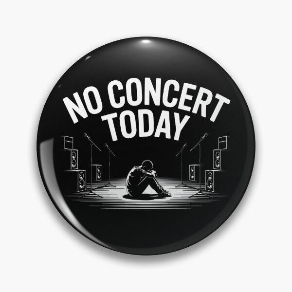 Artikelvorschau, Heute kein Konzert – Dieses Geschenk ist perfekt für Musikliebhaber, Konzertfans und Künstler, die die Energie von Live-Shows vermissen. entworfen und verkauft von ZyziowskyArt.