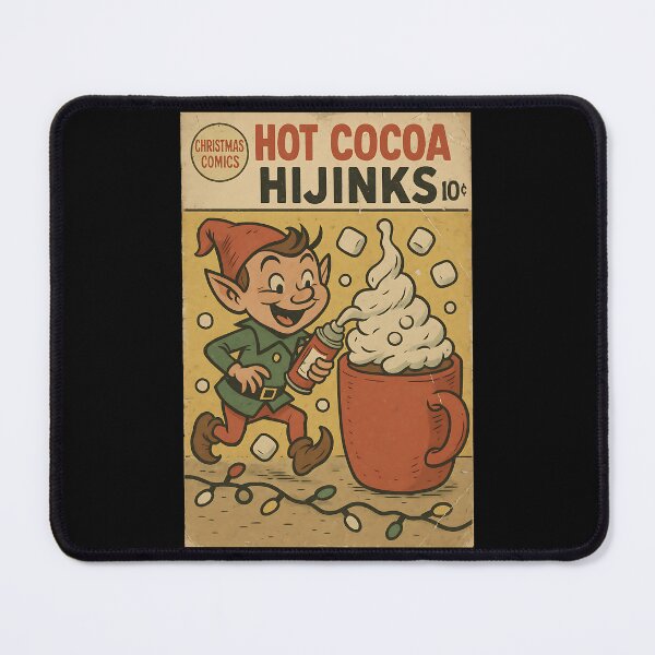 Item preview, Christmas Elf - Hot cocoa hijinks designed and sold by bapupa.