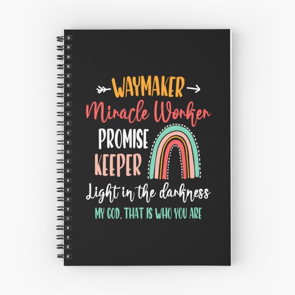 Item preview, Waymaker Promise Keeper Miracle Worker Christian Kids Jesus 		 designed and sold by harviajhinu2.