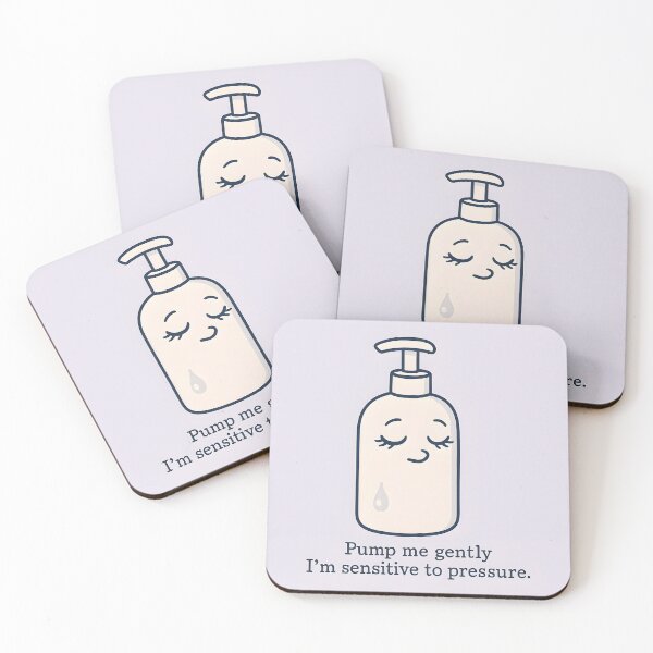Item preview, Pump Me Gently — Sensitive Dispenser designed and sold by VoidBloom Studio.