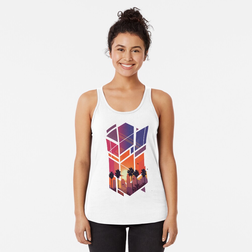 Downtown Racerback Tank Top