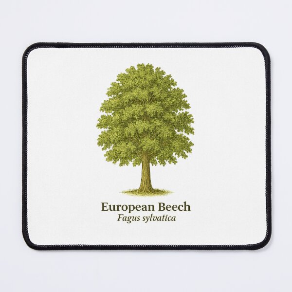 Item preview, European Beech Botanical Illustration – Fagus sylvatica designed and sold by BloomKind.