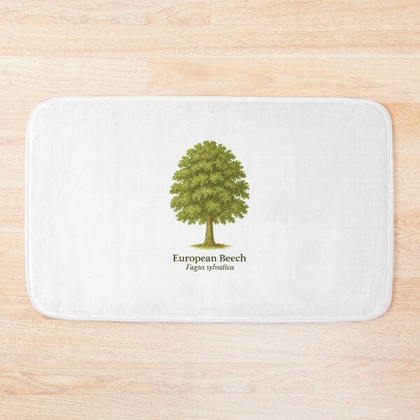 Item preview, European Beech Botanical Illustration – Fagus sylvatica designed and sold by BloomKind.