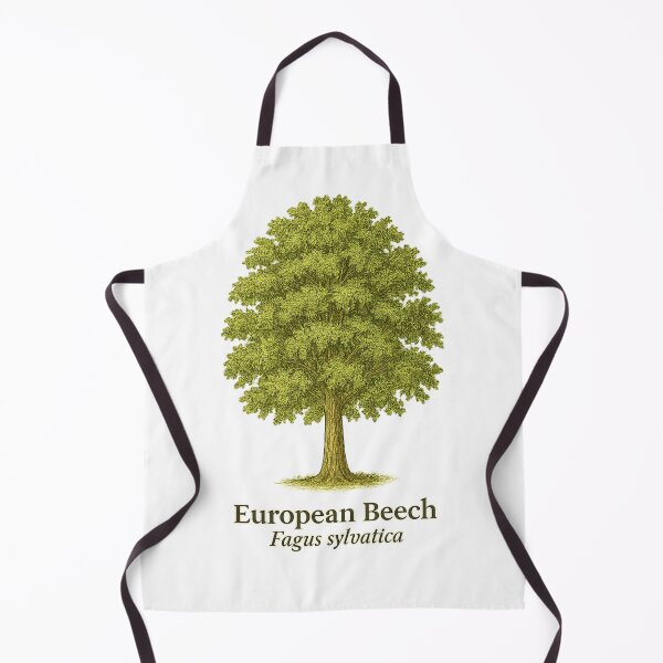 Item preview, European Beech Botanical Illustration – Fagus sylvatica designed and sold by BloomKind.
