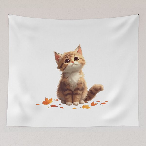 Item preview, Katze zwischen Herbstblättern, katze, funny, you, gifts,  designed and sold by Ewelina  Niemiec.