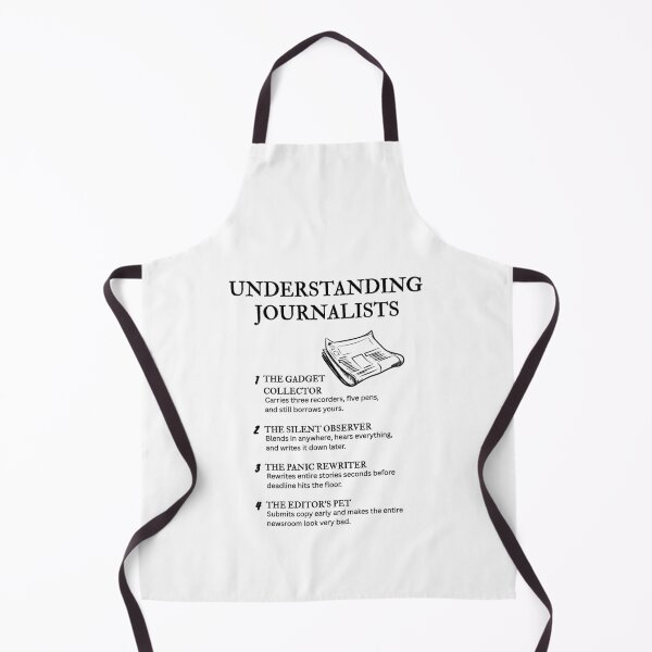 Item preview, The Journalist Life – Funny News Industry Humor designed and sold by PsyFlow35.