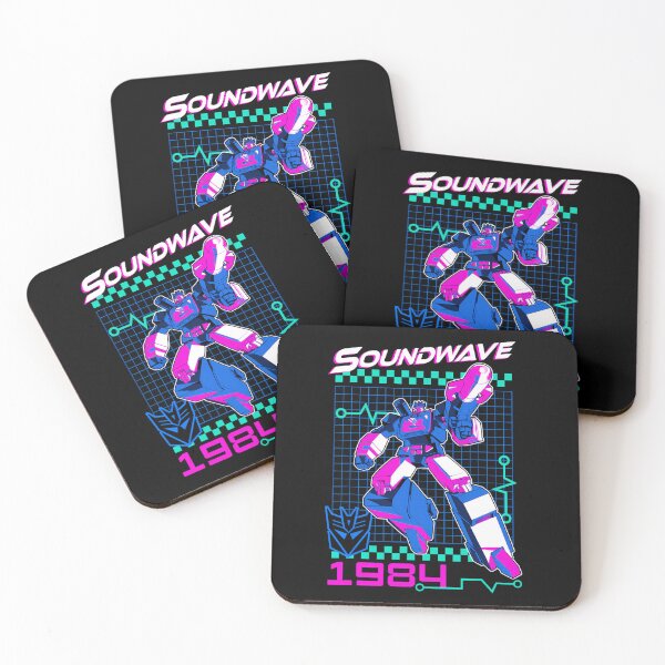 Item preview, Transformers Soundwave 1984 Retro Grid designed and sold by vayssefriskuh.