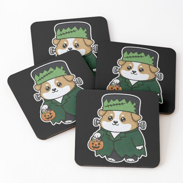 Item preview, Halloween Corgi Costume Frankenstein Funny Cute Spooky Dog Trick or Treat Pumpkin designed and sold by ArtDesignTp.