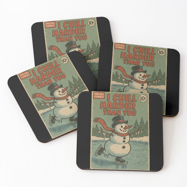 Item preview, Christmas Frosty - I chill harder than you designed and sold by bapupa.