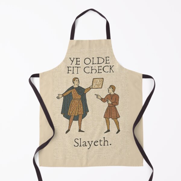Item preview, Ye Olde Fit Check – Medieval Fashion Meme designed and sold by Grand Illusions.