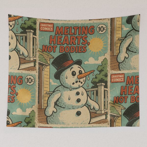 Item preview, Christmas Frosty - Melting hearts, not bodies designed and sold by bapupa.