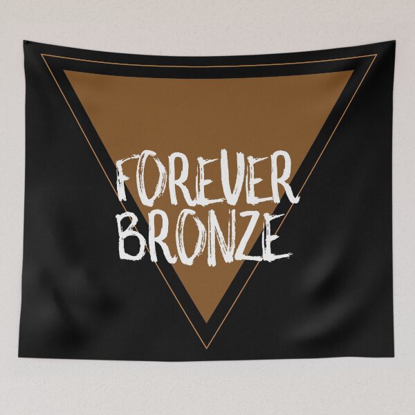 Item preview, Forever bronze - white designed and sold by AndroidZ.